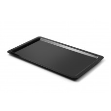 Kasap Tepsisi Siyah Polikarbon 1/1 53x32x2 Et Sunum Tepsisi