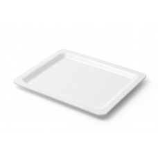 Kasap Tepsisi Beyaz Polikarbon 1/2 26x32x2 Et Sunum Tepsisi
