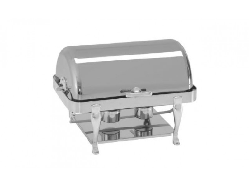 Kayalar Rolltop Kapak Chafing Dish - Reşo 180 Derece Açılır Kapaklı Elektrikli '' Fiyat Sorunuz ''