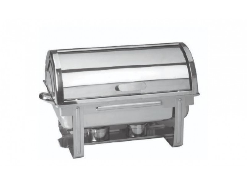 Kayalar Rolltop Kapak Chafing Dish - Reşo Jel Yakıtlı '' Fiyat Sorunuz ''