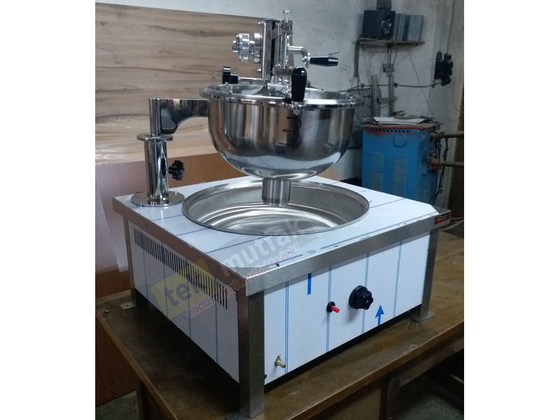 Set Üstü Elektrikli Lokma Pişirme Tezgahı - Manuel Lokma Dökme Makinalı Lokma Fritözü