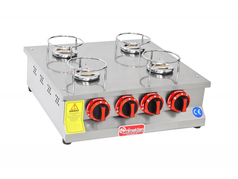 Himaksan Set Üstü Künefe Ocağı 4 Pişiricili Kare Gazlı Ce Belgeli ''FİYAT VE STOK SORUNUZ''