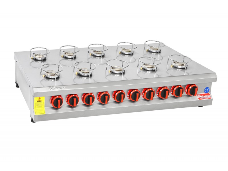 Himaksan Set Üstü Künefe Ocağı 8 Pişiricili Gazlı Ce Belgeli ''FİYAT VE STOK SORUNUZ''