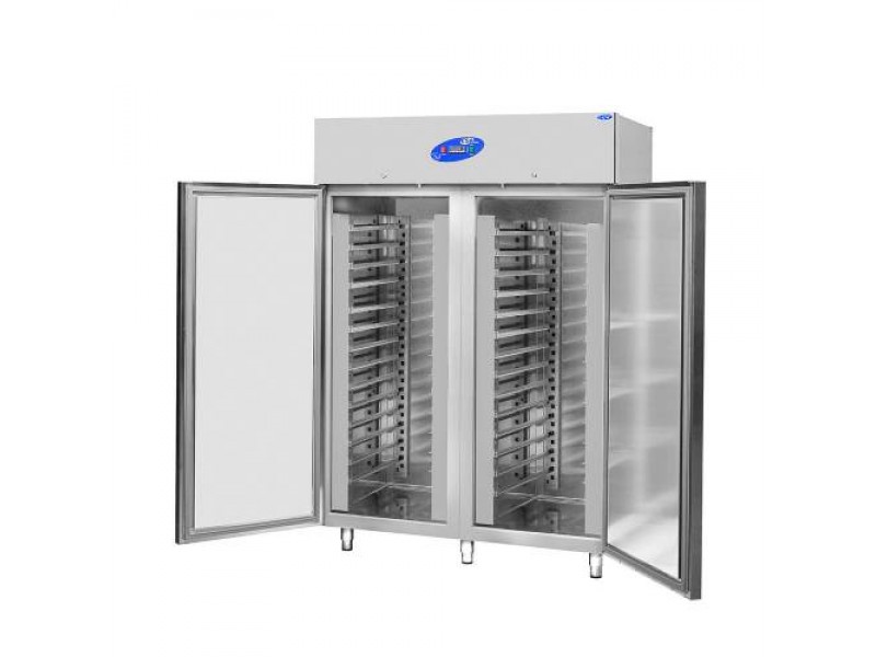 CSA İnox Hamur Dinlendirme Dikey Tip Buzdolabı Raflı - 1400 Litre