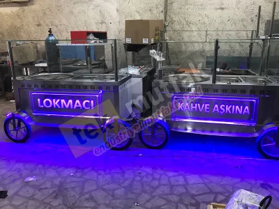 Lokma Tezgahı - Seyyar İzmir Lokma Tezgahı - 7 Litre lokma makinesi