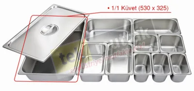 Gastronom Küvet 1/1 - 100 mm