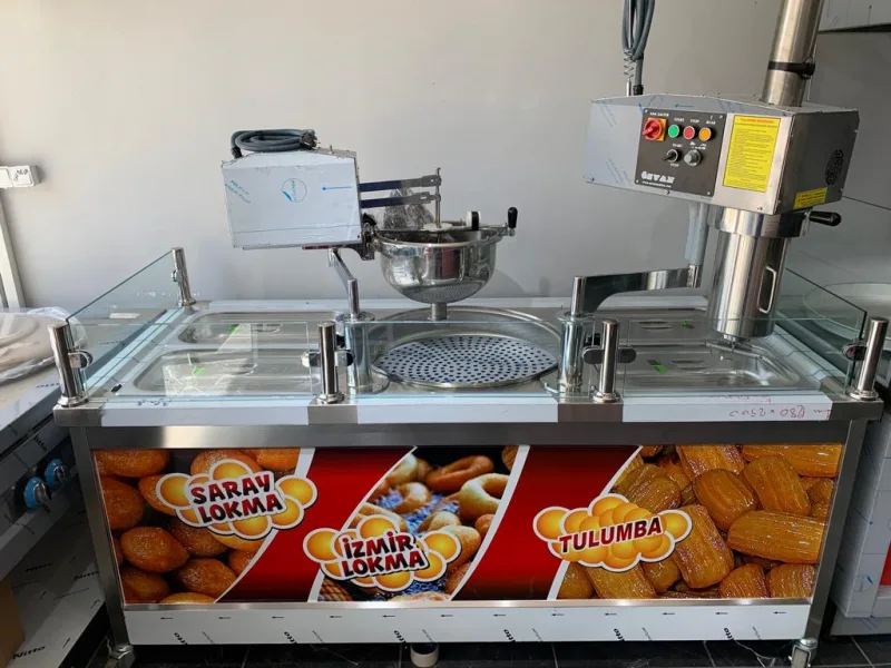 Lokma ve Tulumba Tatlısı Pişirme Tezgahı
