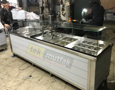 Çikolatalı Lokma Tezgahı - 2 Adet Lokma Çikolata Dolum Makinesi - Tek Parça Lokma Tezgahı