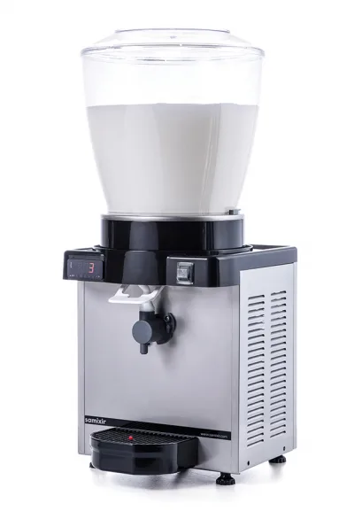 Samixir Panoramik Köpüklü Ayran Makinesi - 22 Litre İnox Gövde