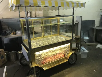 Seyyar Gold Kahvaltı Börek Simit Arabası