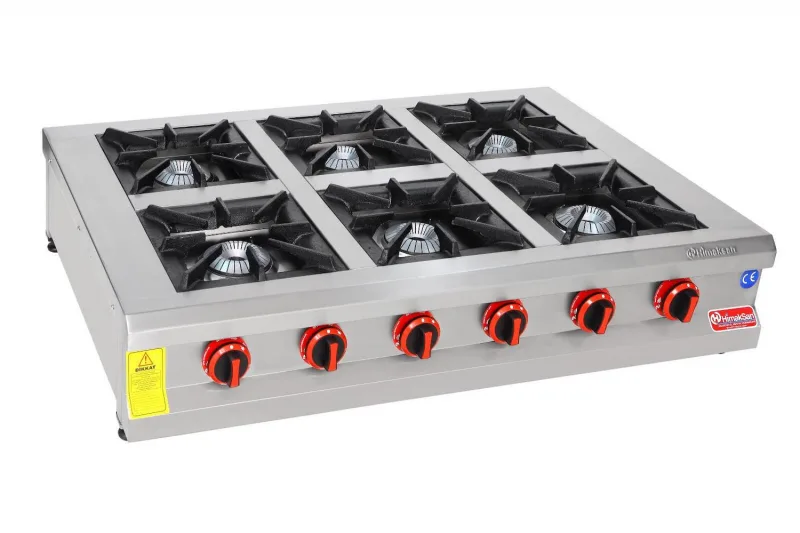 Himaksan Set Üstü Gazlı Altı Ocaklı, Gazmer Onaylı Lpgli veya Doğalgazlı Ce Belgeli 120X80X25 Ocak ''FİYAT VE STOK SORUNUZ''