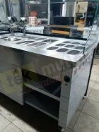 Lokma Tezgahı - Çikolata Dolgu Makineli Yeni Model Lokma Tezgahı Tek Parça 240 Cm