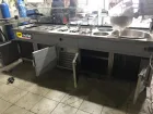 Çikolatalı Lokma Tezgahı - 2 Kapılı Tezgah Tip Buz Dolaplı Lokma Tezgahı