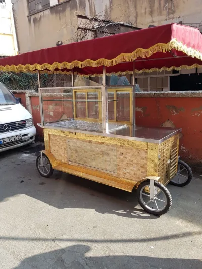 Seyyar Simit Kahvaltı Börek Arabası