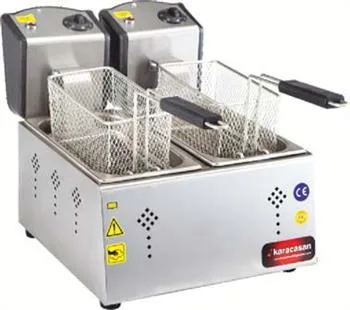 Karacasan Elektrikli Ekonomik Fritöz - 3 + 3 Litre ''FİYAT SORUNUZ''