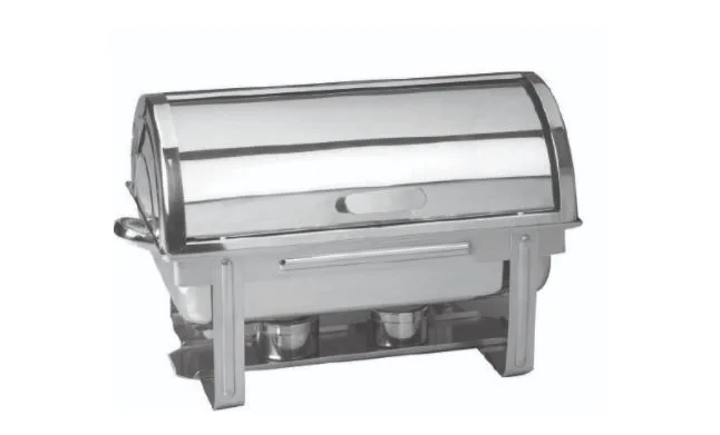 Kayalar Rolltop Kapak Chafing Dish - Reşo Jel Yakıtlı '' Fiyat Sorunuz ''