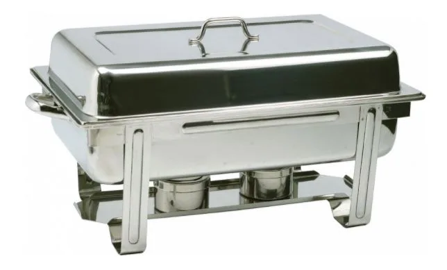 Kayalar Düz Kapaklı Chafing Dish - Reşo Jel Yakıtlı Ekonomik '' Fiyat Sorunuz ''