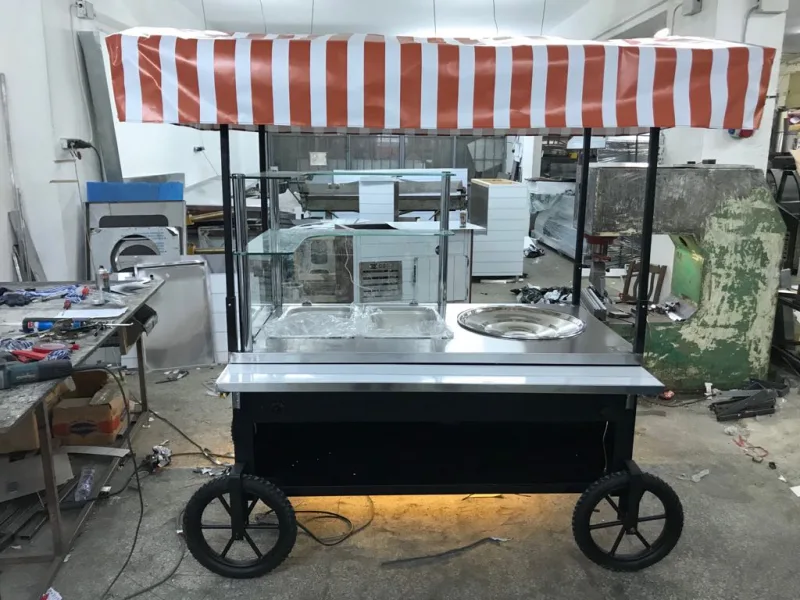 Lokma Tezgahı - Seyyar İzmir Lokma Tezgahı - 7 Litre lokma makinesi