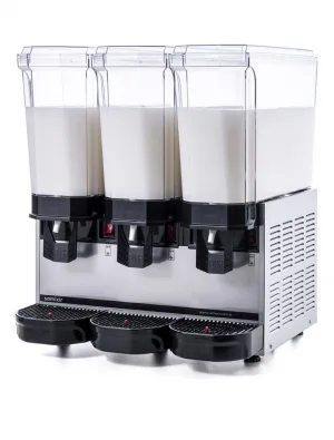 Samixir 3'lü Ayran - Meşrubat Makinesi - 60 Litre İnox Gövde A+A+A