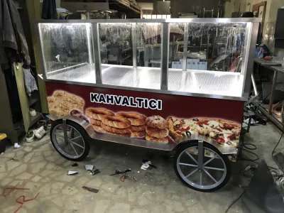 Simit Arabası - kahvalti - Börek Arabası - Poğaça Arabası