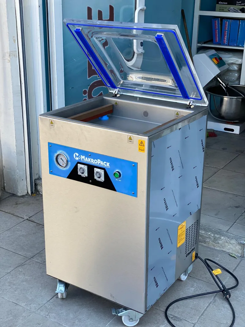 Makropack 41 cm Çift Çene Ayaklı Gıda Vakumlama Makinesi