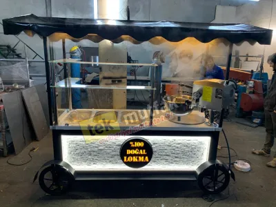 Lokma Tatlısı Pişirme Tezgahı - İzmir Lokma Saray Lokma Tezgahı