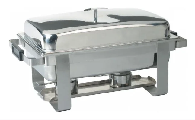Kayalar Düz Kapaklı Chafing Dish - Reşo Jel Yakıtlı '' Fiyat Sorunuz ''
