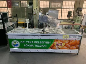 Lokma Tatlısı Tezgahı, Çift Pişiricili