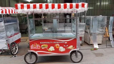 Seyyar Simit Börek Arabası