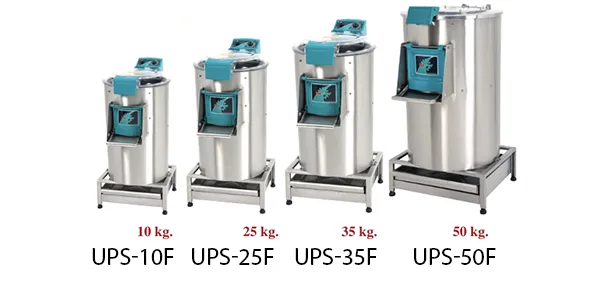Bosfor 35 Kg Filtreli Patates Soyma Makinesi