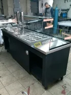 Yeni Nesil Lokma Sunum Tezgahı - Çikolatalı Lokma Tezgahı