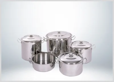 Yürük - Silindirik Tencere / Kapaklı 32 x 19 - 15 Litre