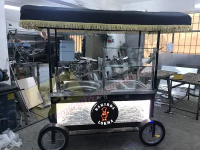 Lokma Tezgahı - Seyyar İzmir Lokma Tezgahı - 7 Litre lokma makinesi