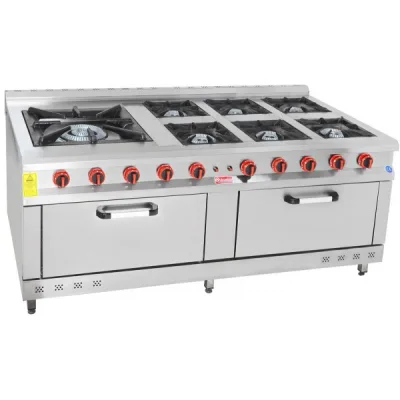 Himaksan 7 Ocaklı 2 Fırınlı Kuzine, Gazmer Onaylı Gazlı Lpgli veya Doğalgazlı Ce Belgeli 200X100X85 ''FİYAT VESTOK SORUNUZ''