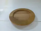 Ahşap Altlıklı Yuvarlak Saplı Döküm Tava
