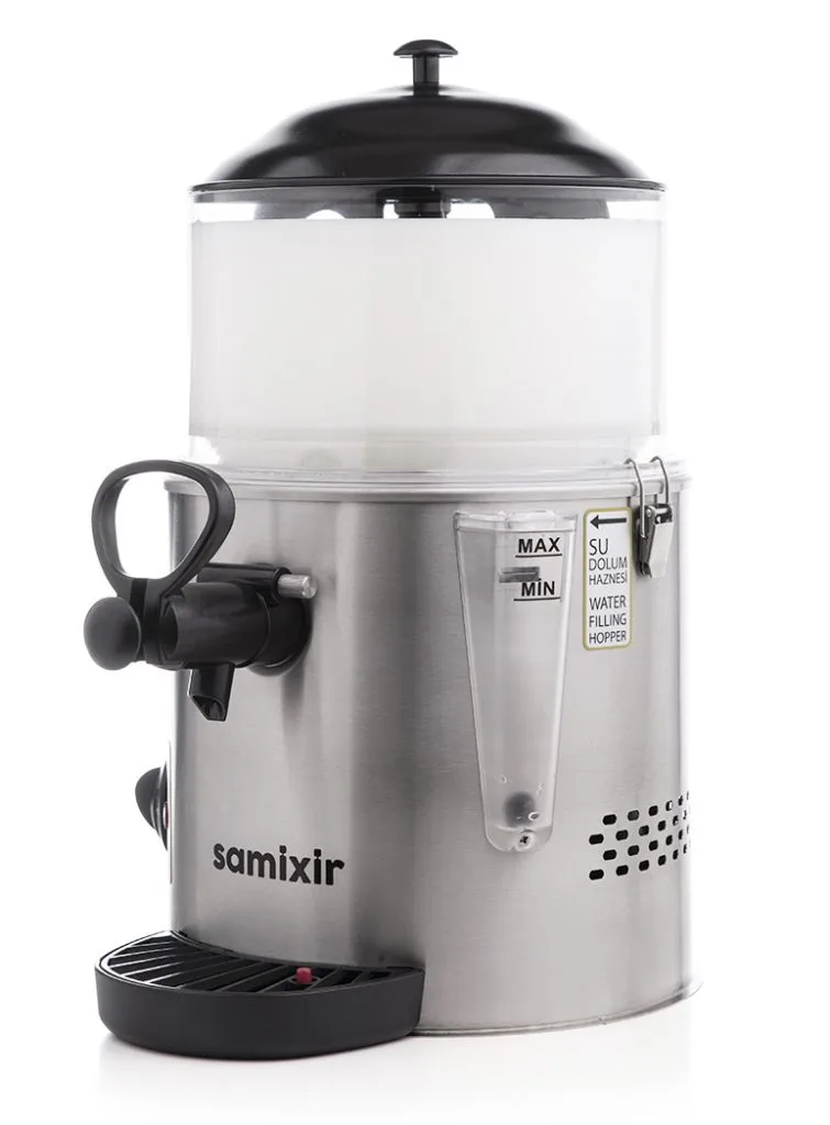Samixir 5 litre Sıcak İçecek Dispenseri  İnox Gövde