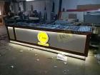 Çikolatalı Lokma Tezgahı - 3 Adet Lokma Dolum Makinesi - Tek Parça Tezgah