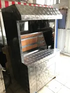 Kokoreç Tezgahı - Davlumbazlı Kokoreç Tezgahı - 100 cm "FİYAT SORUNUZ!"