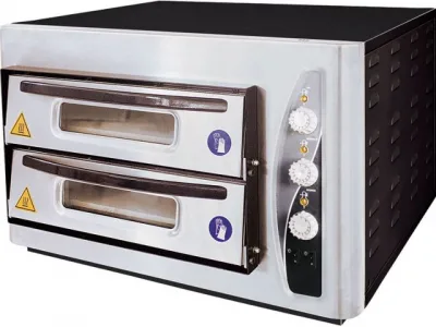 Maksan Çift Katlı Pizza Fırını 25 cm x 8 Pizza PO 402  ''FİYAT SORUNUZ''