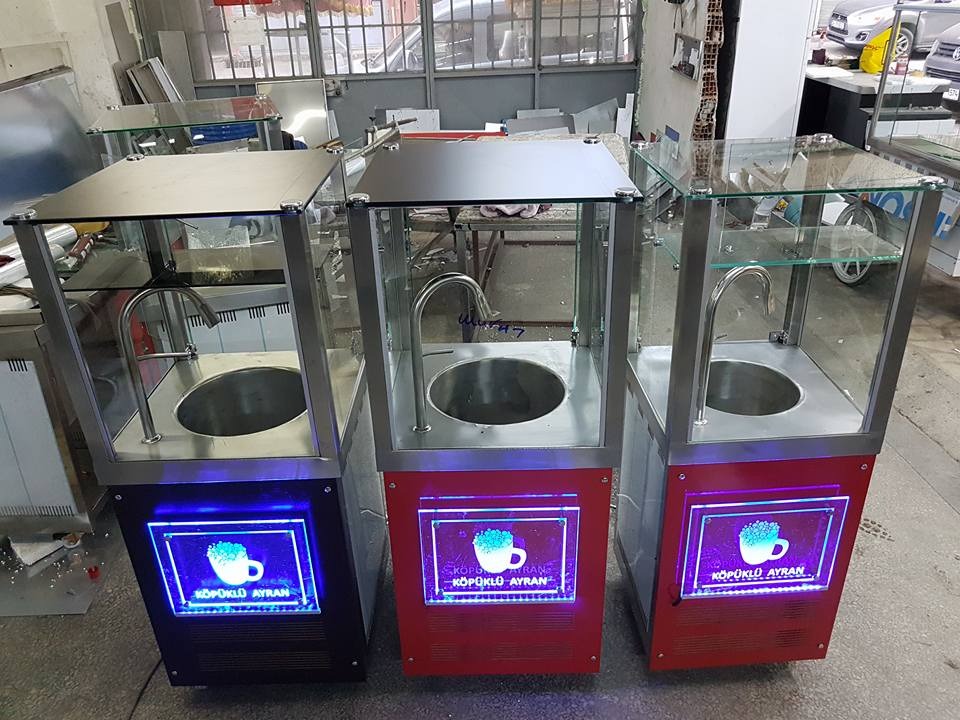 Köpüklü Susurluk Ayran Makinesi - 36 litre