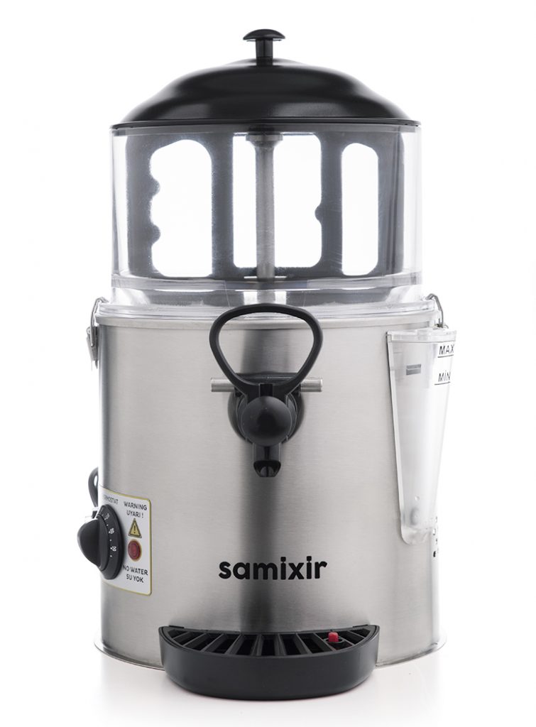 Samixir 5 litre Sıcak İçecek Dispenseri  İnox Gövde