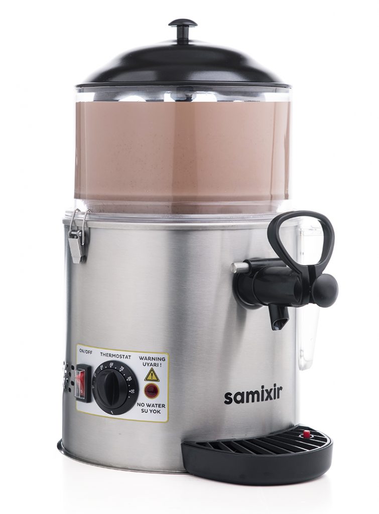 Samixir 5 litre Sıcak İçecek Dispenseri  İnox Gövde