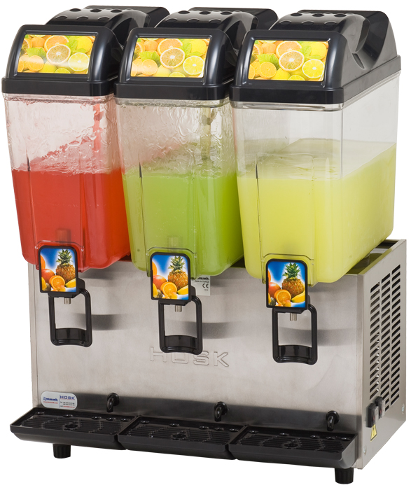 Hosk Üçlü Limonata Ayran + Ayran + Ayran Makinesi 3x20 lt