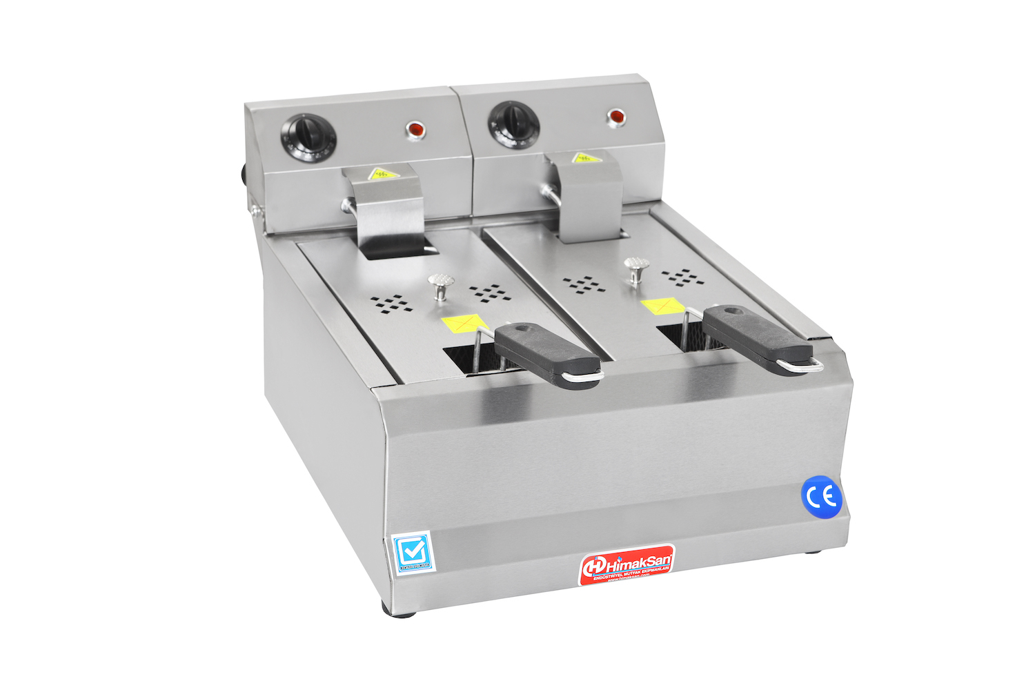 Himaksan 3 + 3  Lt Fritöz Elektrikli ''FİYAT VE STOK SORUNUZ''