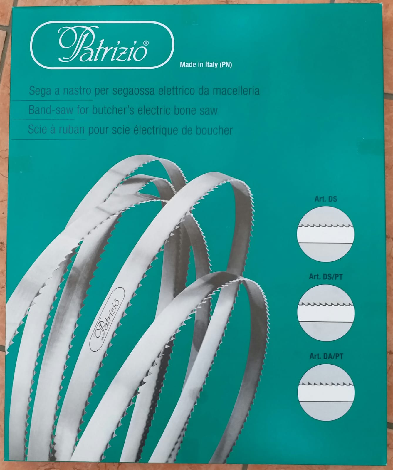 Bosfor Et Kemik Testeresi Yedek Şerit - Testere - Orjinal Bosfor Yedek Testere 1840 mm (5'li Paket) 