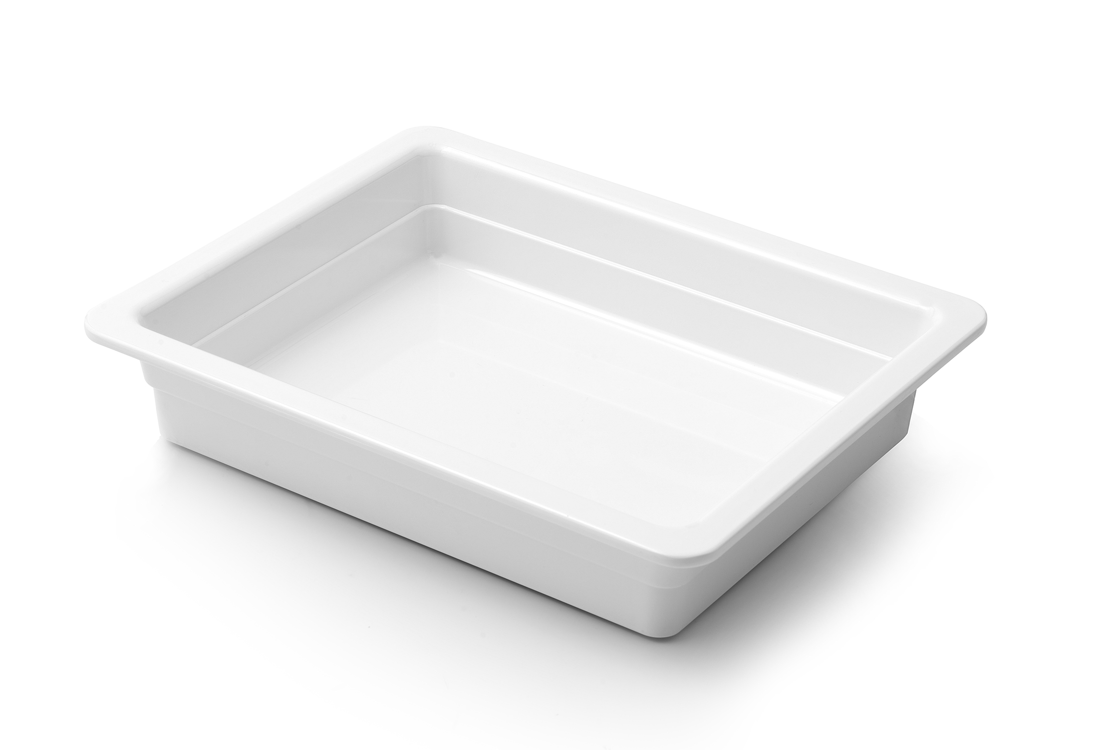 Gastronom Küvet Beyaz Polikarbon 1/2 32x23x6