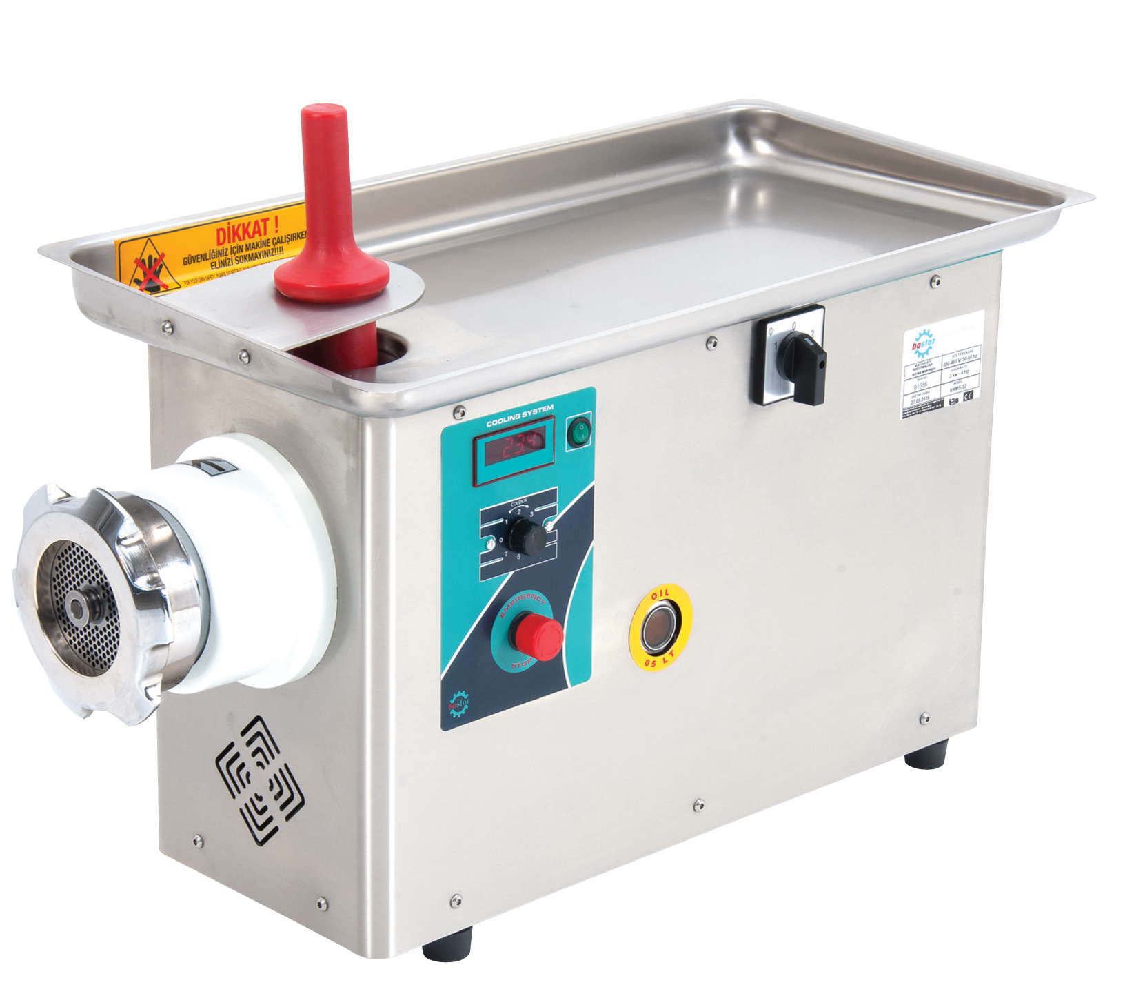 Bosfor 32 No Soğutmalı Kıyma Makinesi UKMS-32M