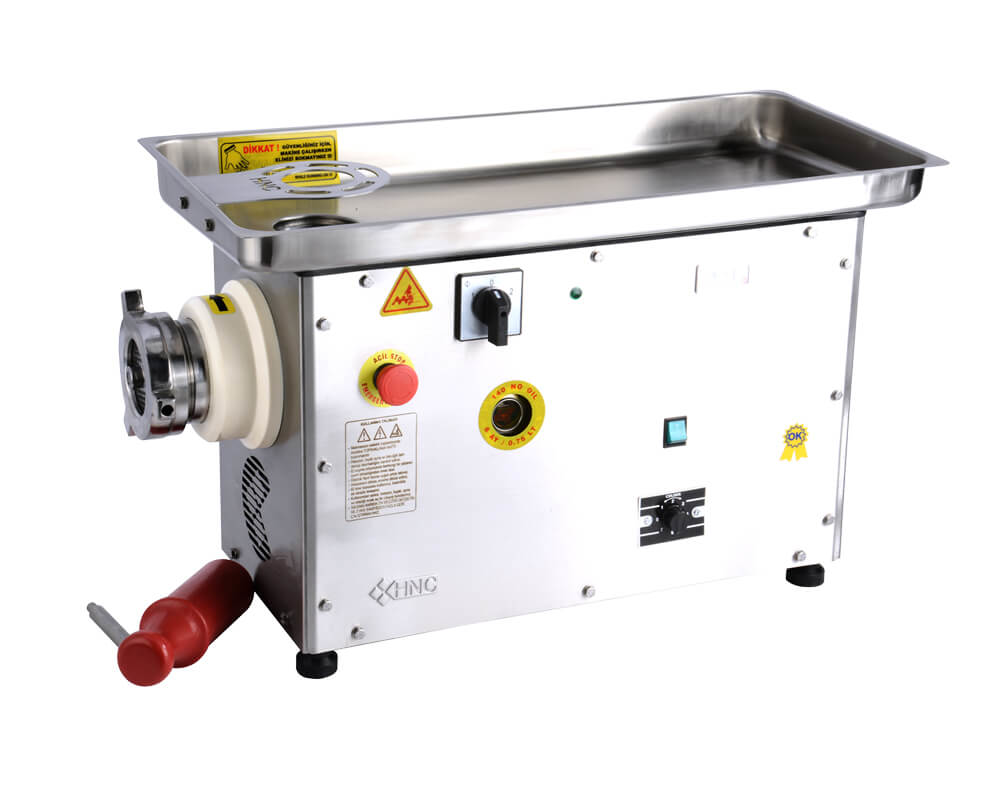 HNC 22 Paslanmaz Soğutmalı Kıyma Makinesi KOMPLE PASLANMAZ