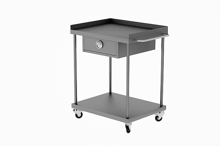 Alet/Bohça Arabası - Paslanmaz Çelik Alet/Bohça Arabası (Dolaplı) ''FİYAT SORUNUZ''