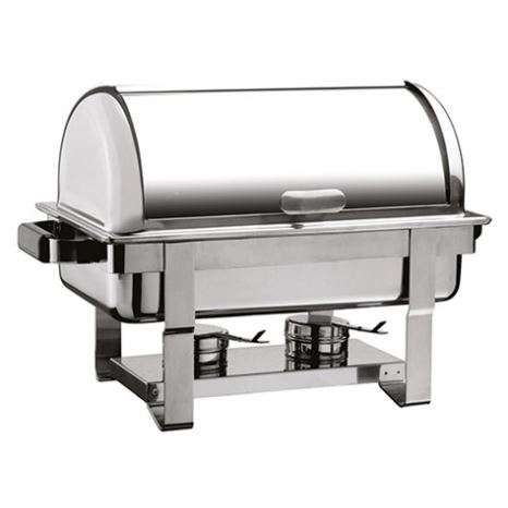 ''STOKTA YOK!'' Öztiryakiler Rolltop Kapak Chafing Dish - Reşo Jel Yakıtlı Ekonomik 